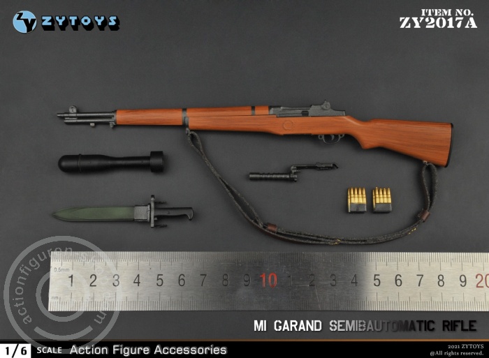 M1 Garand Rifle - w/ accessories