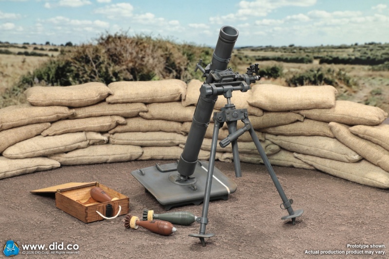 Bruno - WWII German GD Infantry Mortarman - in 1/6 scale