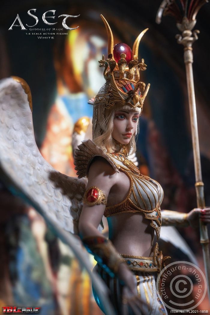 PL2021-185B-09 Aset Goddess of Magic - White Version