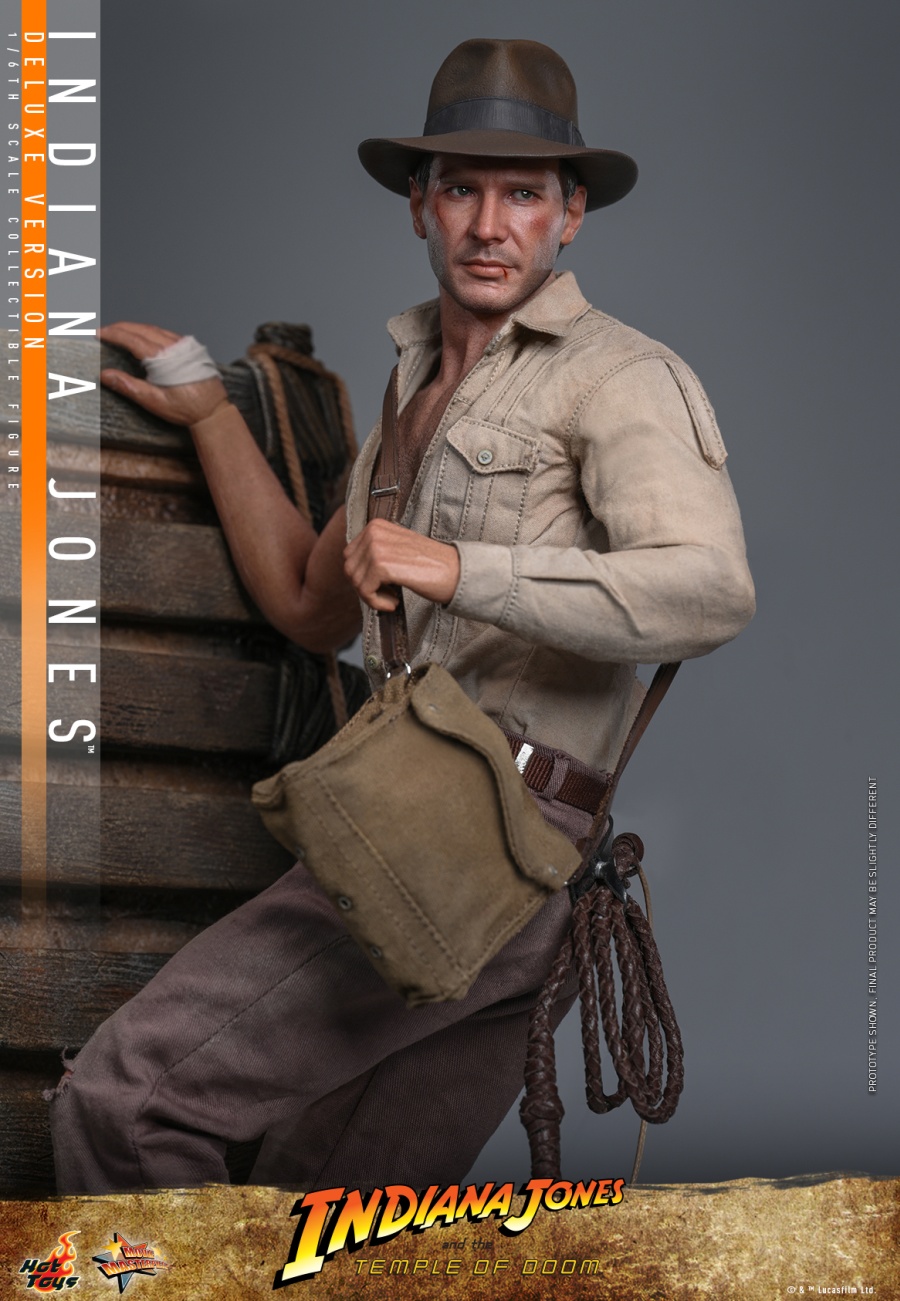 Indiana Jones And the Temple of Doom 1/6th scale Indiana Jones Collectible Figure (Deluxe Version) - MMS861