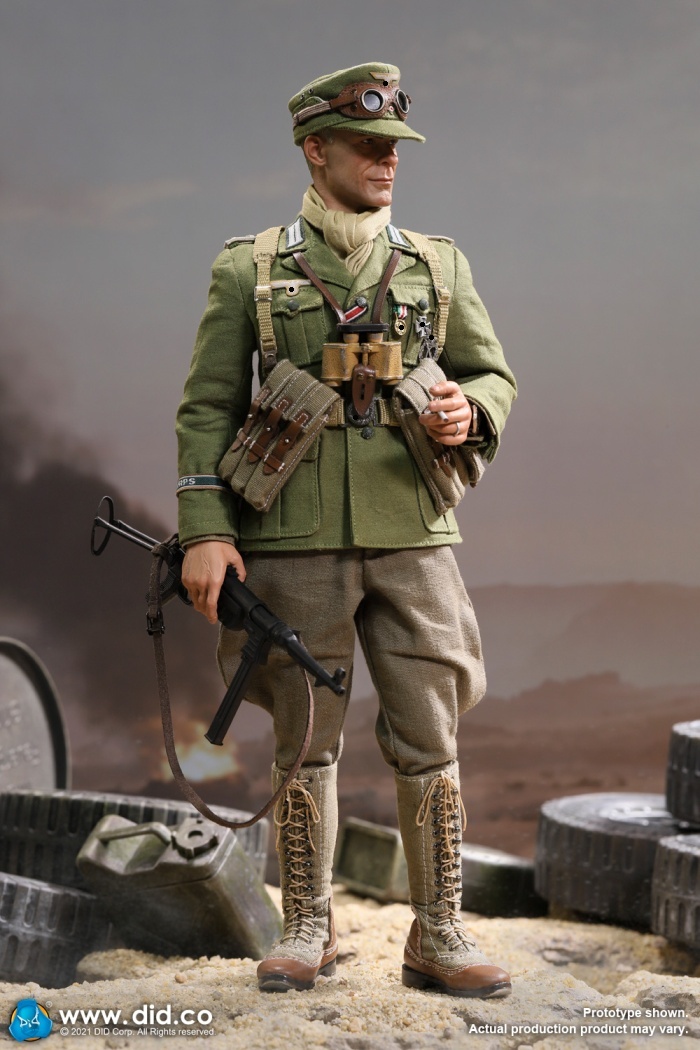 Wilhelm - WWII German Afrika Korps Infantry Captain