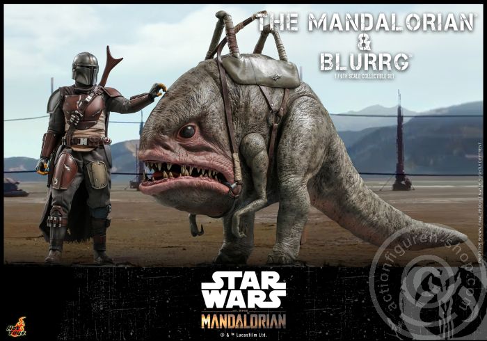 Star Wars: The Mandalorian - Mandalorian & Blurrg - TMS046 Star Wars: The Mandalorian - Mandalorian & Blurrg - TMS046
