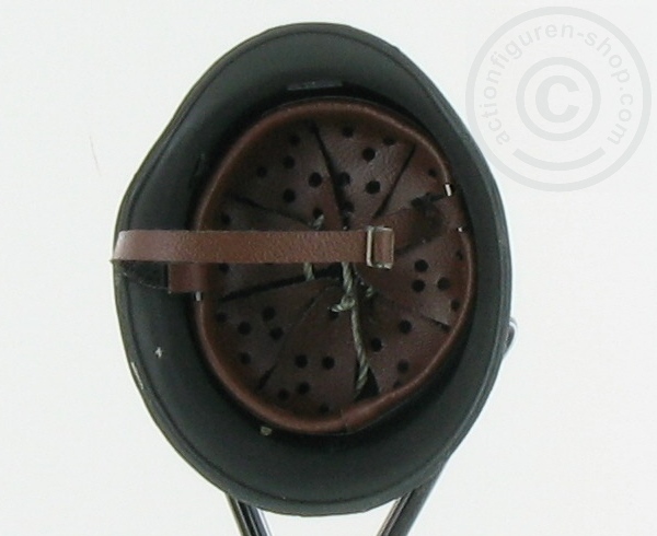 70666-06-3wvir801Qg1Xy9 Deutscher Stahlhelm - Metall - Innenhelm Leder - 2 Abzeichen