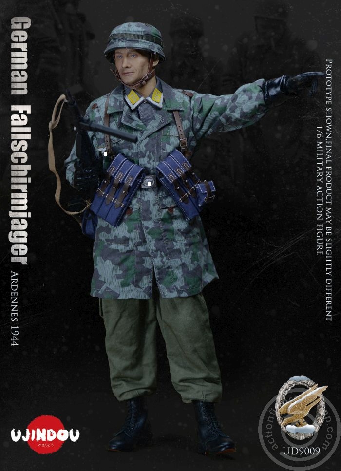 German Fallschirmjäger WW-II - Ardennes 1944 German Fallschirmjäger WW-II - Ardennes 1944