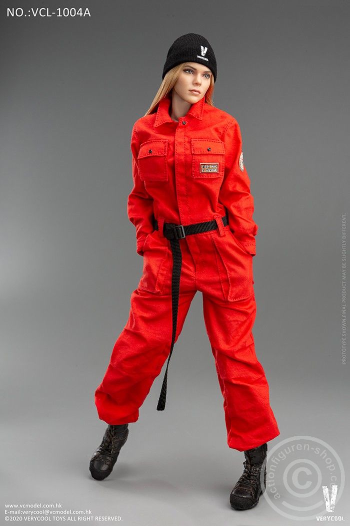 Female Work-Wear - Set - red
