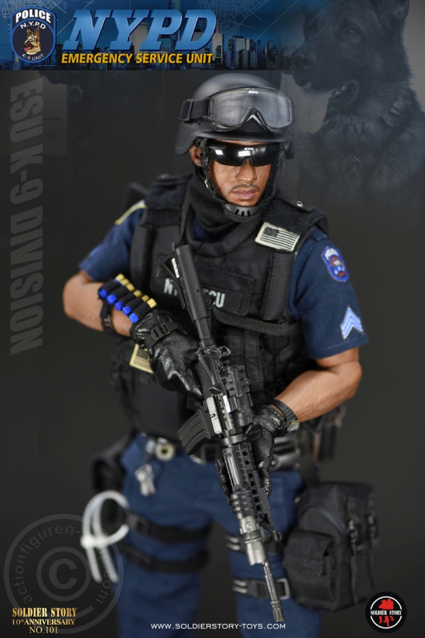 SSt101-29 NYPD - ESU - K-9 DIVISION - (Hundestaffel)