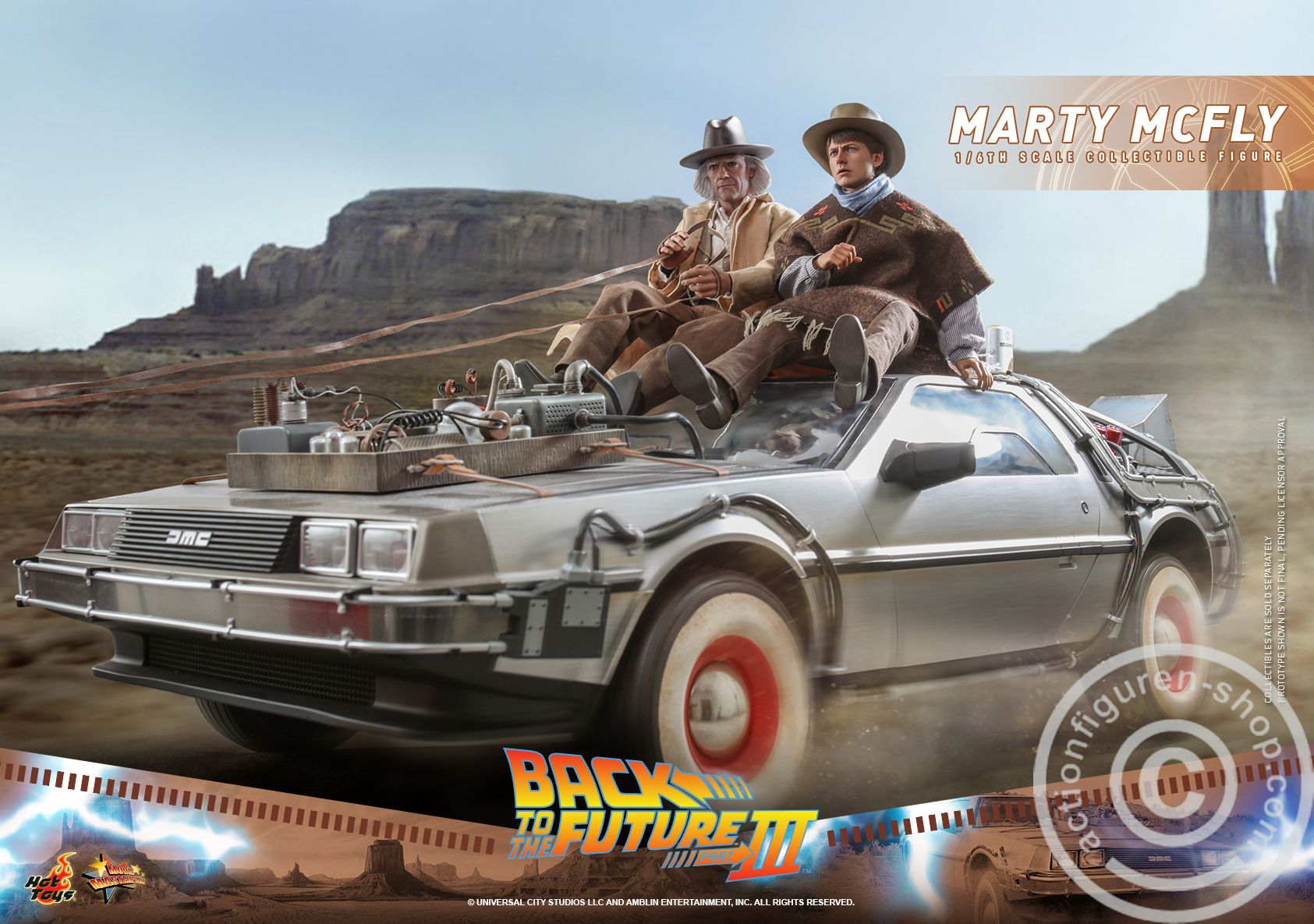 Back To The Future Part III - Marty McFly - MMS616 Back To The Future Part III - Marty McFly - MMS616