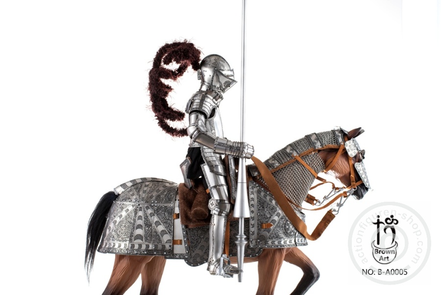 Horse in Full Armor - made for Duke of Saxony-Coburg (1548) - in 1/6 scale
