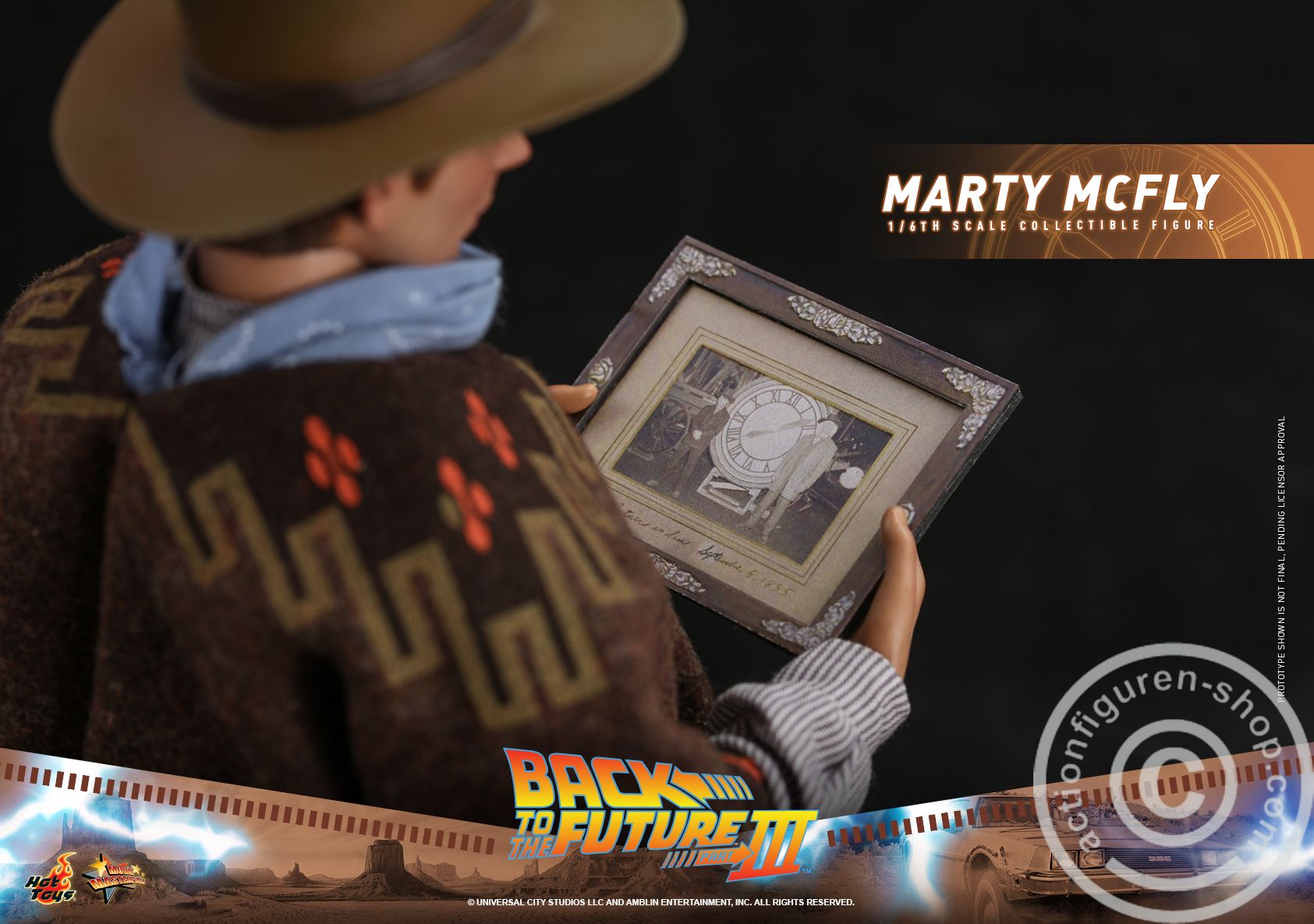 Back To The Future Part III - Marty McFly - MMS616 Back To The Future Part III - Marty McFly - MMS616
