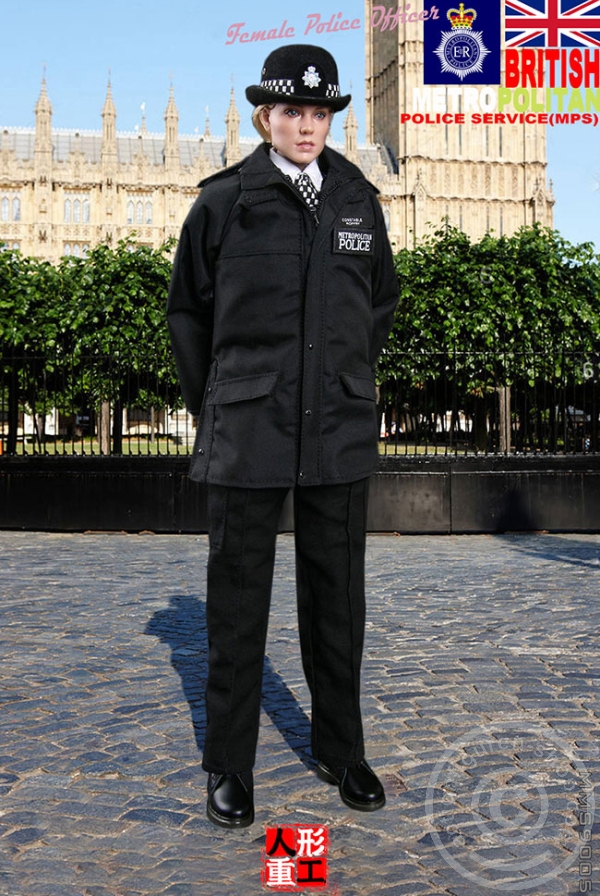 British Metropolitan Female Police Officer