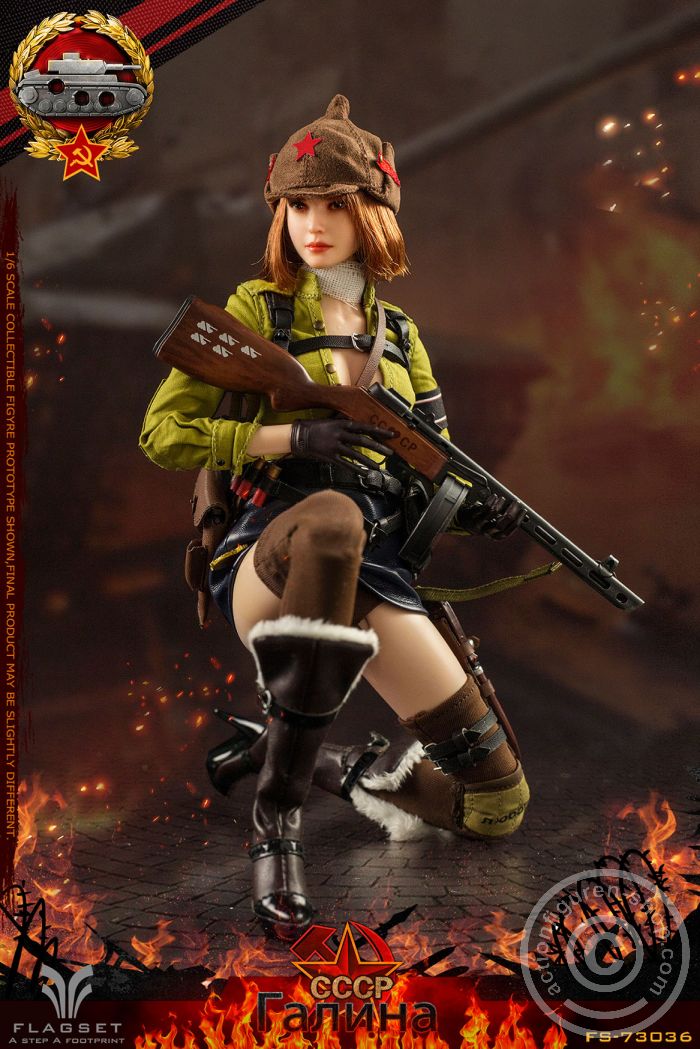FS73036-11 Galina - Sexy Russian Soldier Girl
