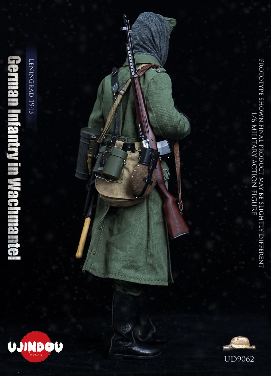 German Infantry - Wachmannschaft - w/ Wachmantel - Leningrad 1943 - in 1/6 scale
