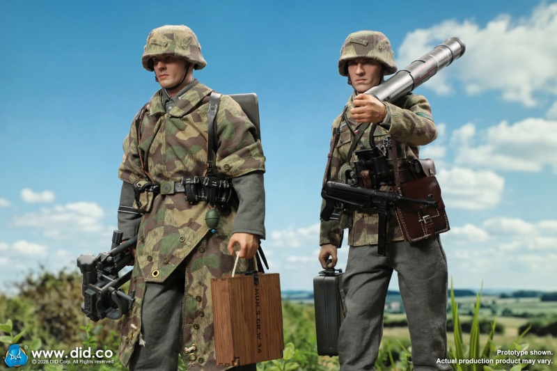 Bruno - WWII German GD Infantry Mortarman - in 1/6 scale