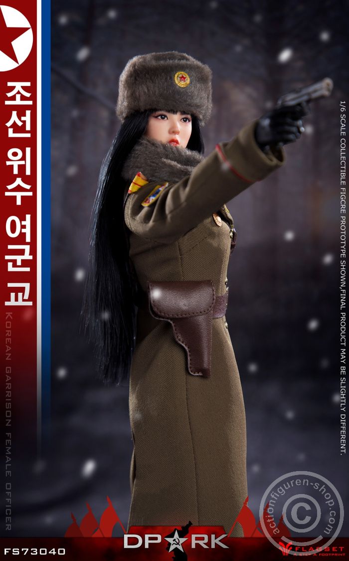 FS73040-14 North Korea - DPRK - Female Soldier