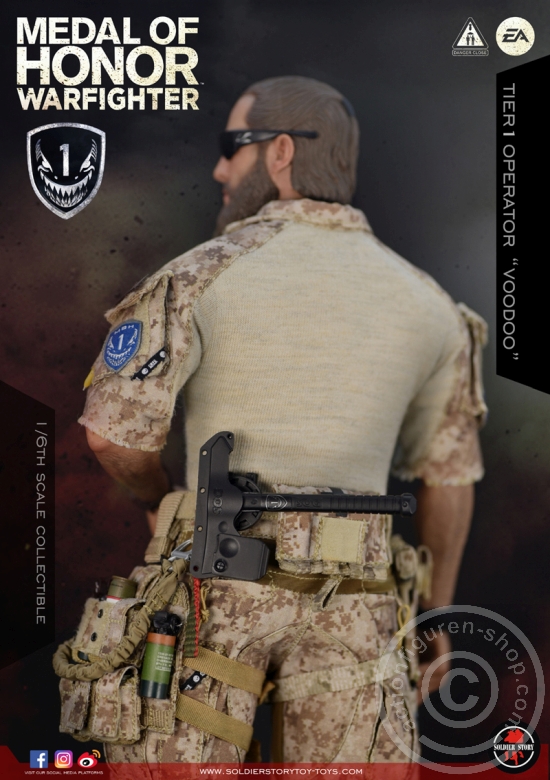 SST106-32 Medal Of Honor Navy SEAL Tier One - Operator "Voodoo"