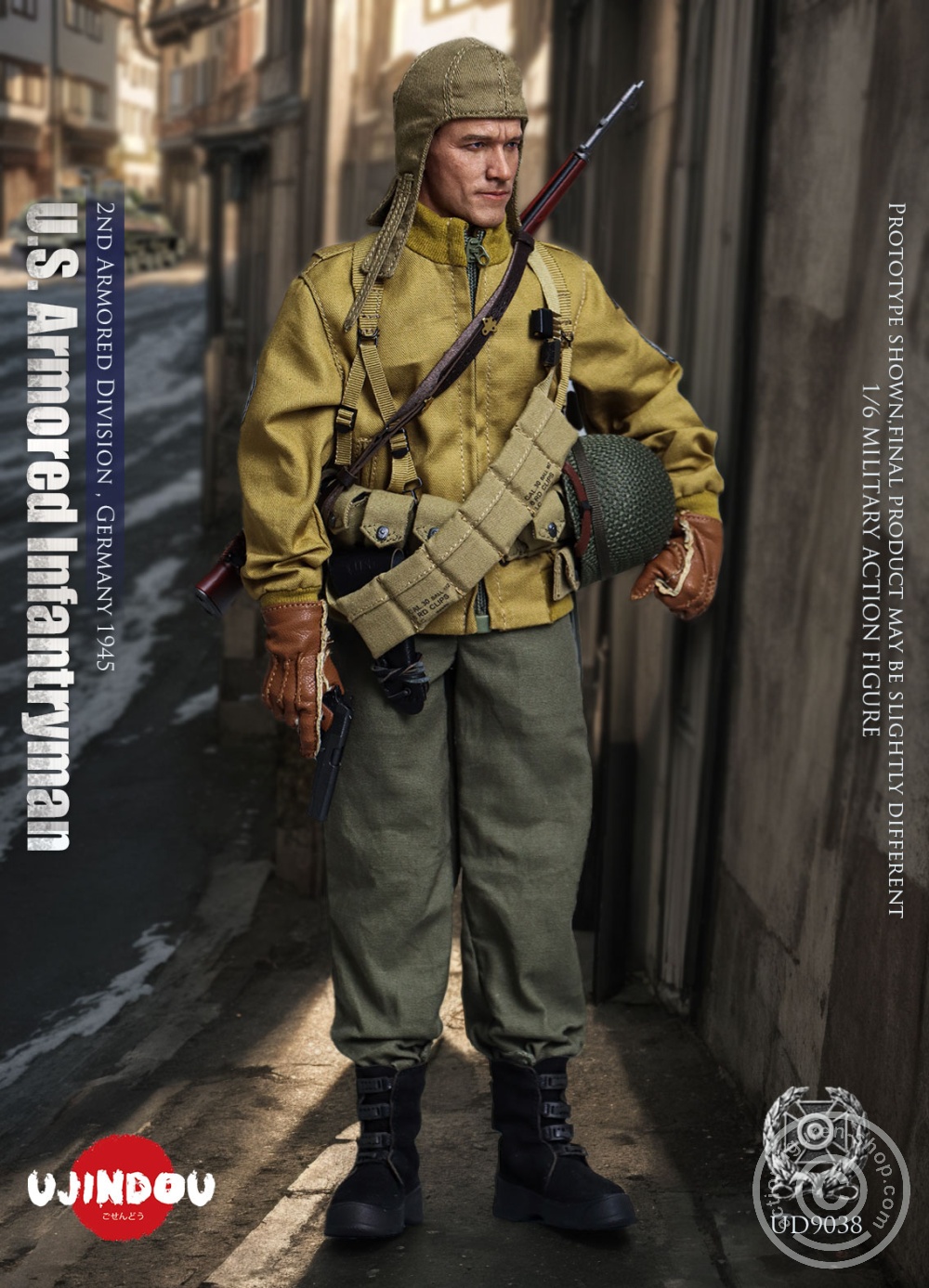 WWII - U.S. Army - Armored Infantryman - Germany 1945 - in 1/6 scale
