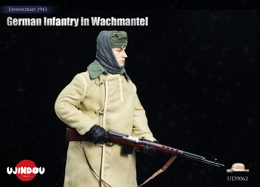 German Infantry - Wachmannschaft - w/ Wachmantel - Leningrad 1943 - in 1/6 scale