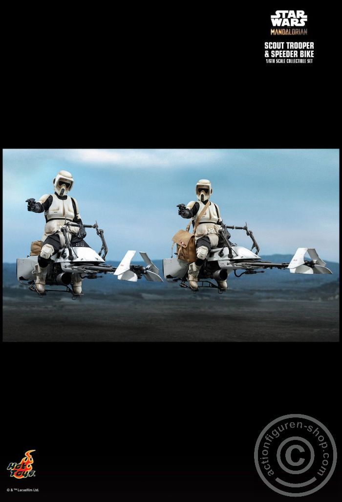 The Mandalorian - Scout Trooper and Speeder Bike