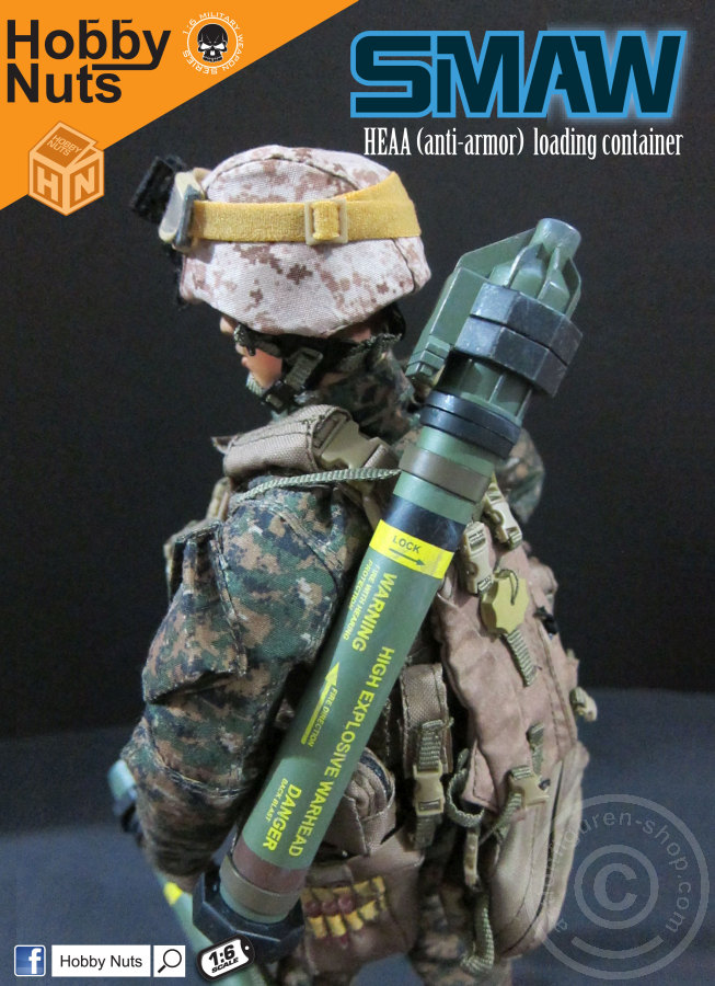 HNSMAW-08 SMAW MK153 Raketenwerfer - black