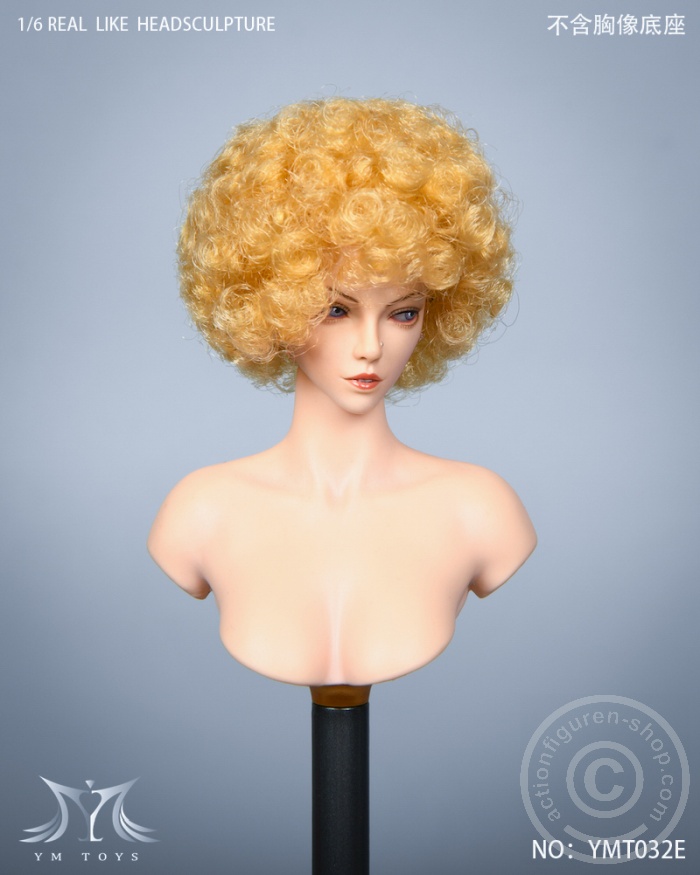 Head w/ blond-afro Hair