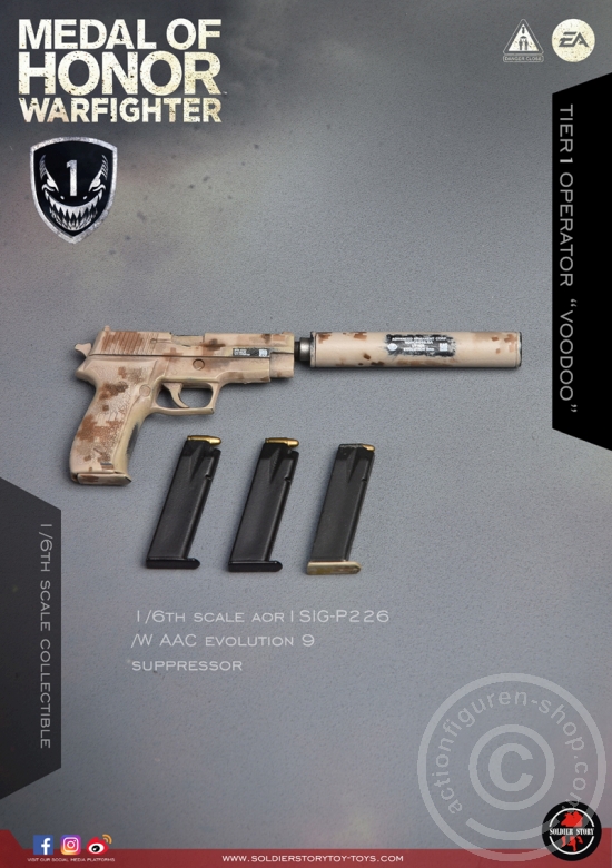 SST106-46 Medal Of Honor Navy SEAL Tier One - Operator "Voodoo"