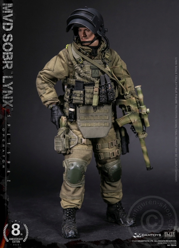 DA78059-22 Russian Spetsnaz MVD - SOBR LYNX - 8th Anniversary Edition