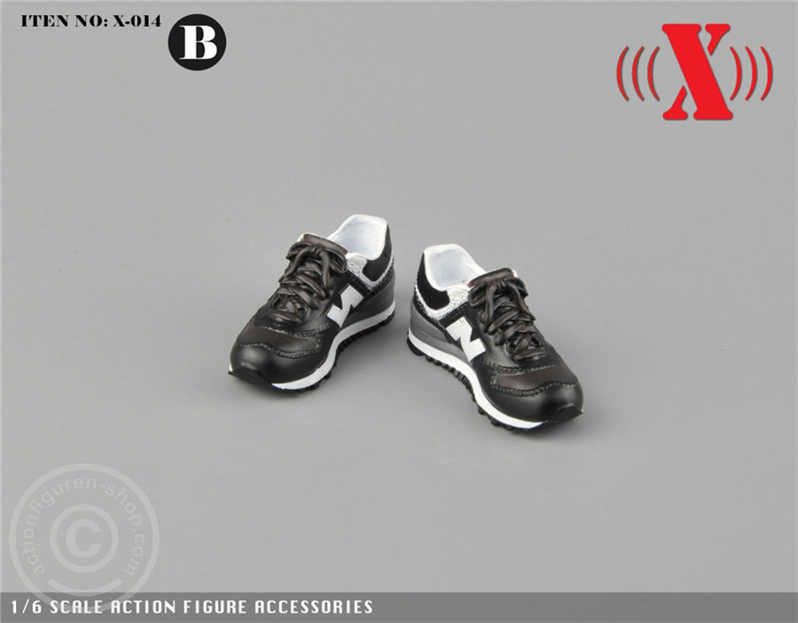 ZY-X014B-02 Sneaker - schwarz/weiß