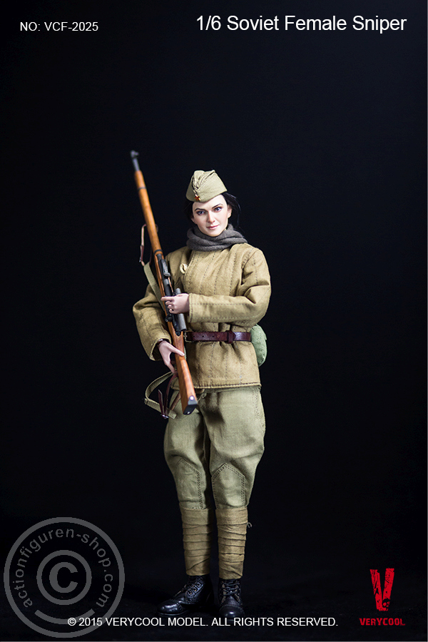 Soviet Red Army Female Sniper