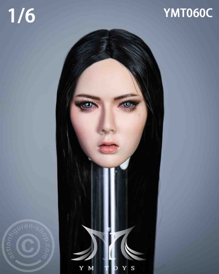 Head - black long Hair