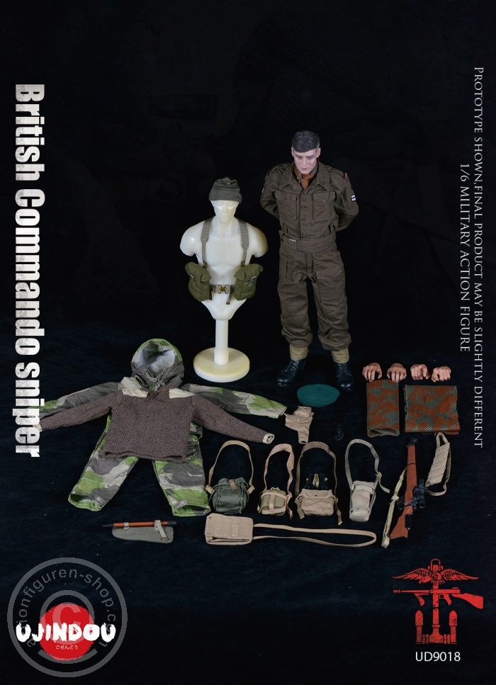WW II British Commando Sniper 1944 WW II British Commando Sniper 1944