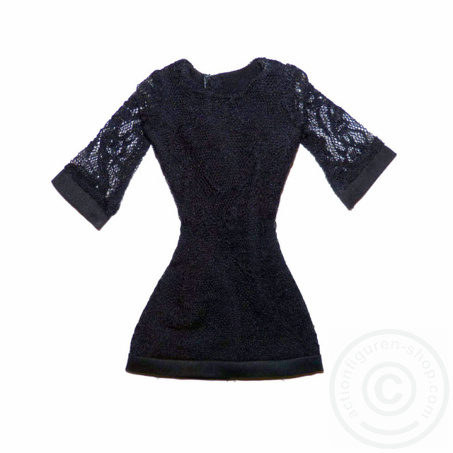 NTBL01-01 Sexy Black Lace Dress