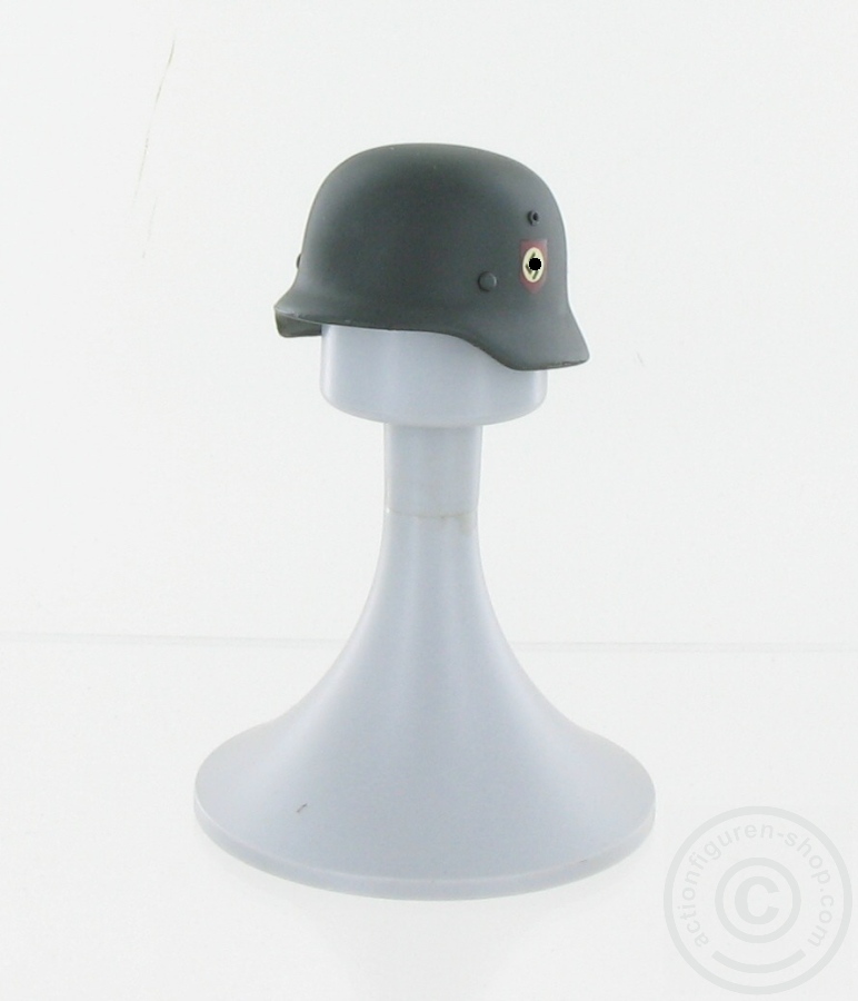 70666-06-1UAQRxUITHxvnO Deutscher Stahlhelm - Metall - Innenhelm Leder - 2 Abzeichen