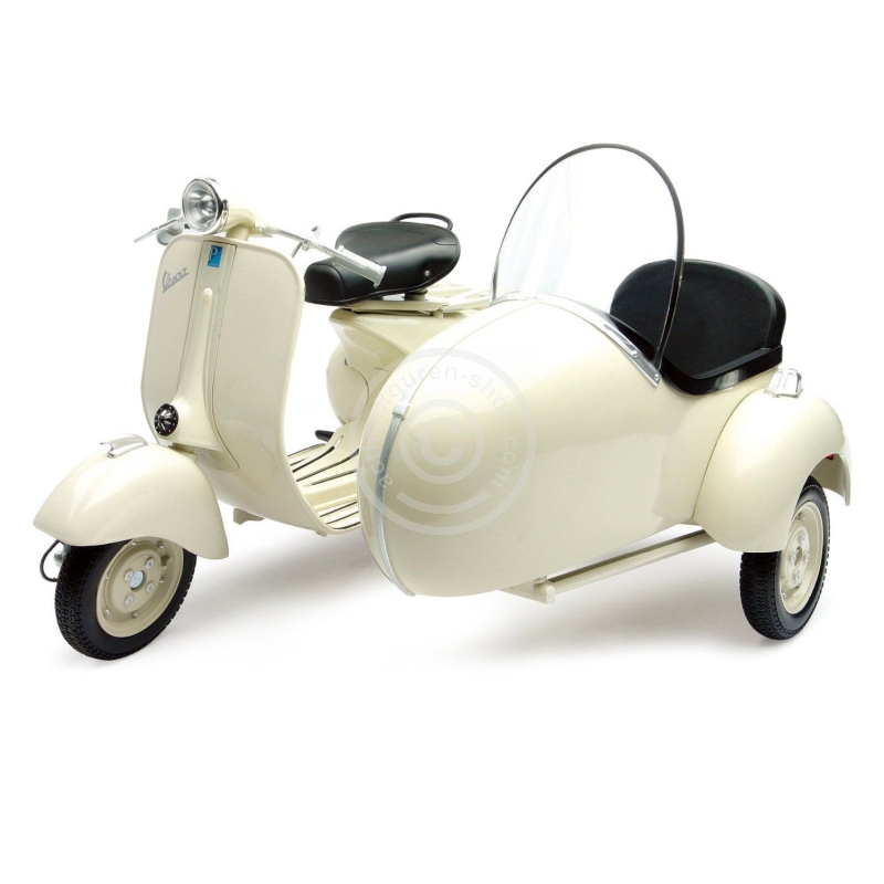 Vespa Piaggio mit Seitenwagen - Modell 1955