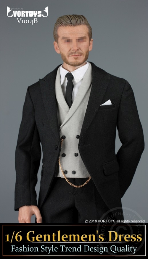 VT1014B-04 Gentlemen´s Dress Set - black