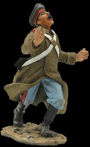Russian Gunner Slashed