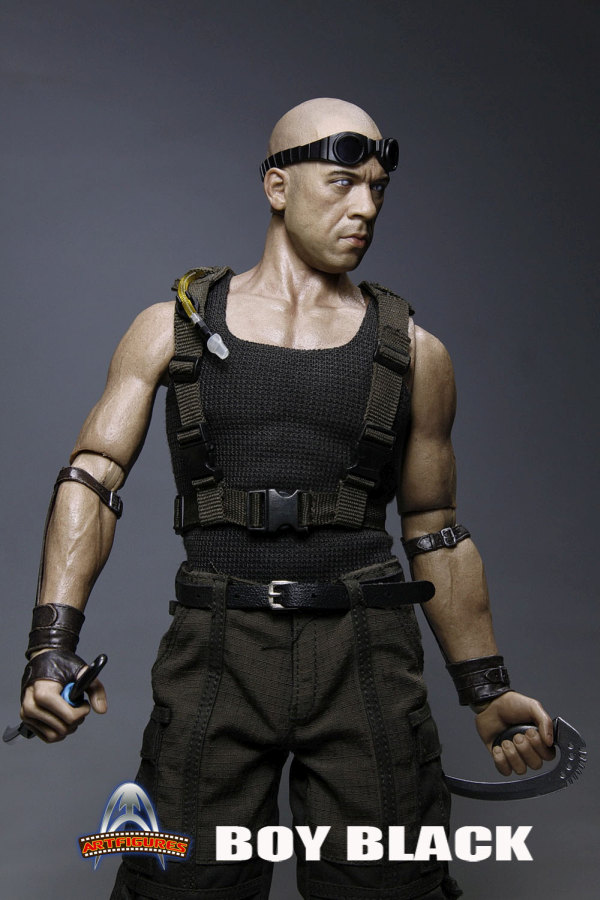 ArtF018-11 Boy Black - Riddick - Pitch Black