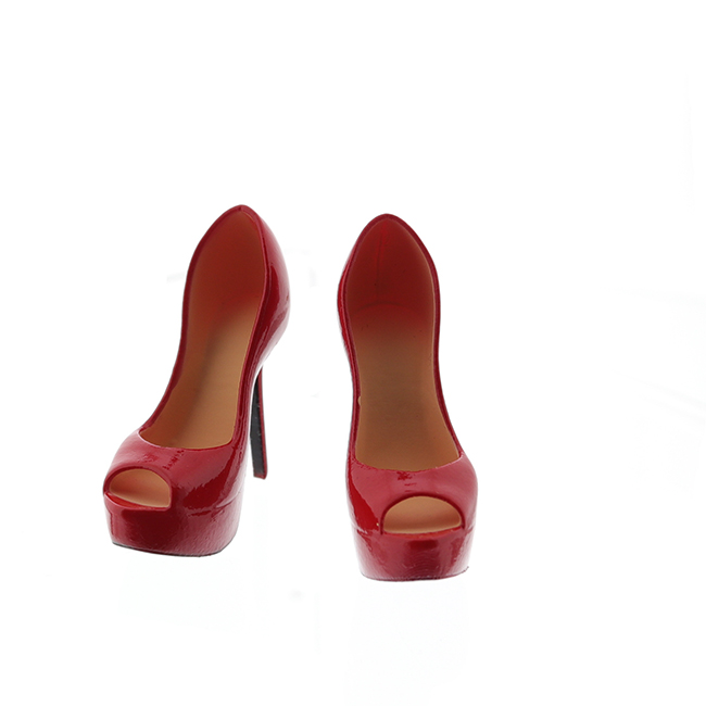 ft021D-06 High-Heels - red