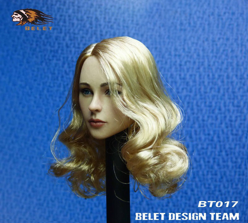 BT017-07 European Female Head - Blond