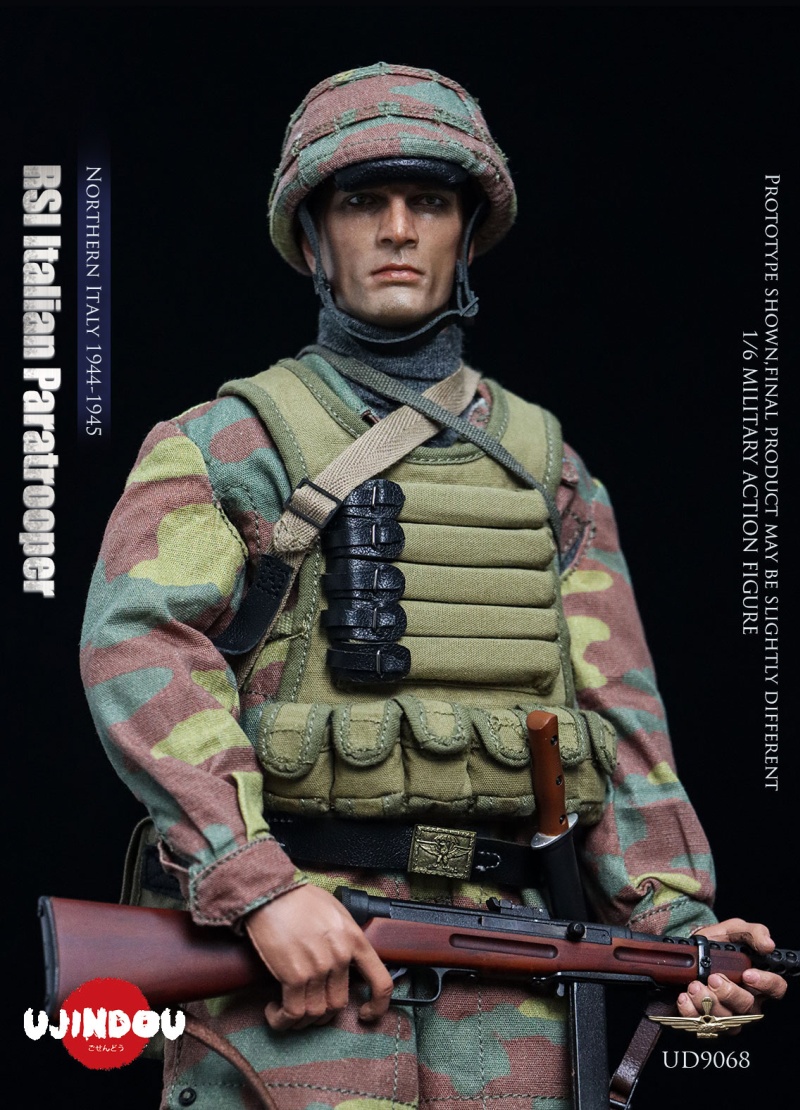 RSI Italian Paratrooper - Northern Italy 1944-1945 - in 1/6 scale