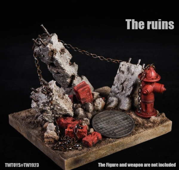 The Ruins Hydrant - Diorama