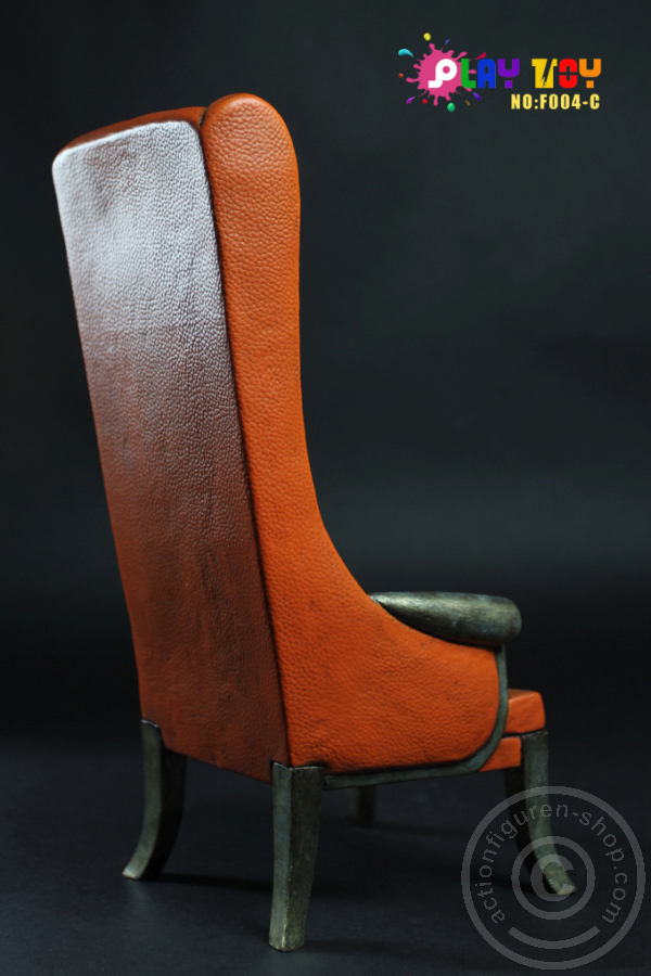 High Back Chair - Brown