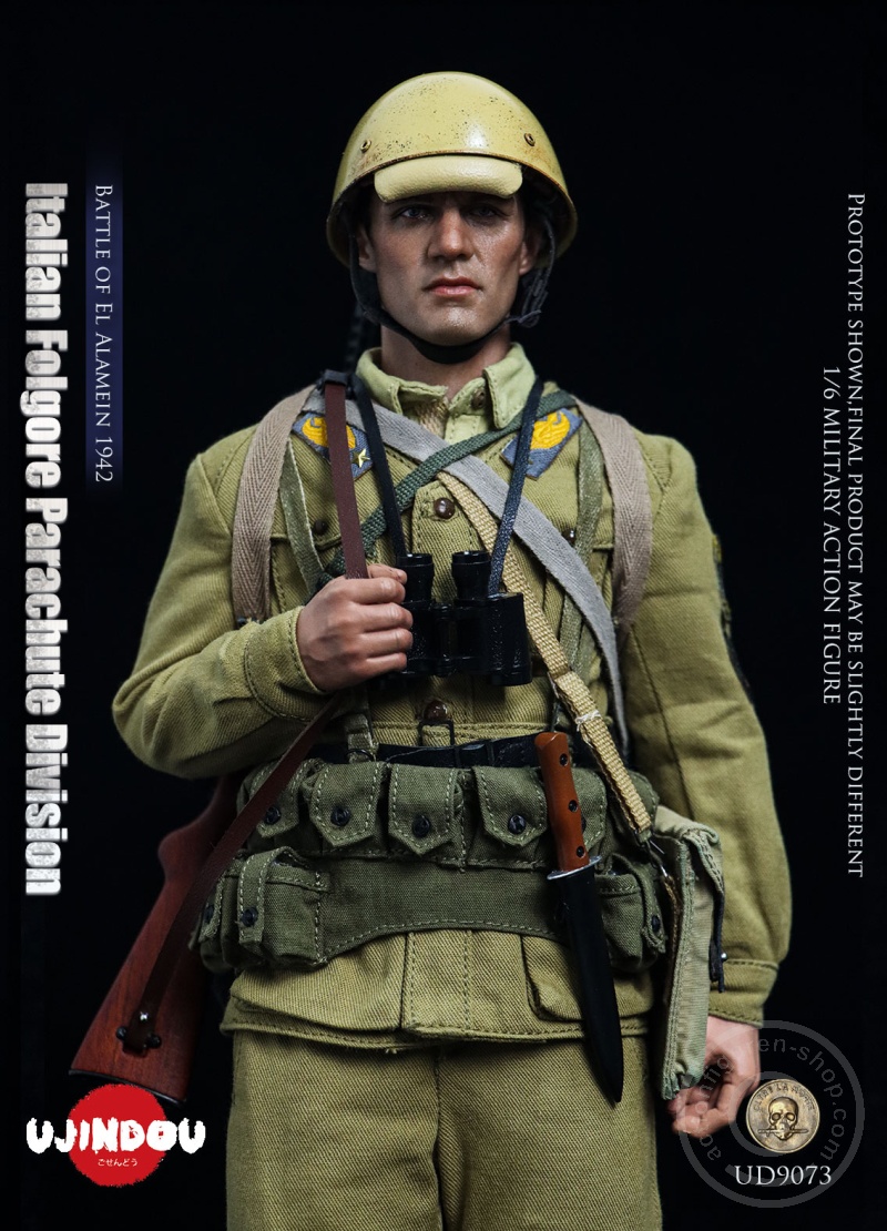 Italian Folgore Parachute Division - Battle of El Alamein 1942 - in 1/6 scale