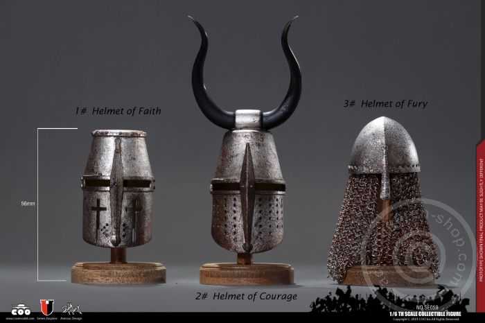 Jihad Helmets (3 Helmets) - Series of Empires