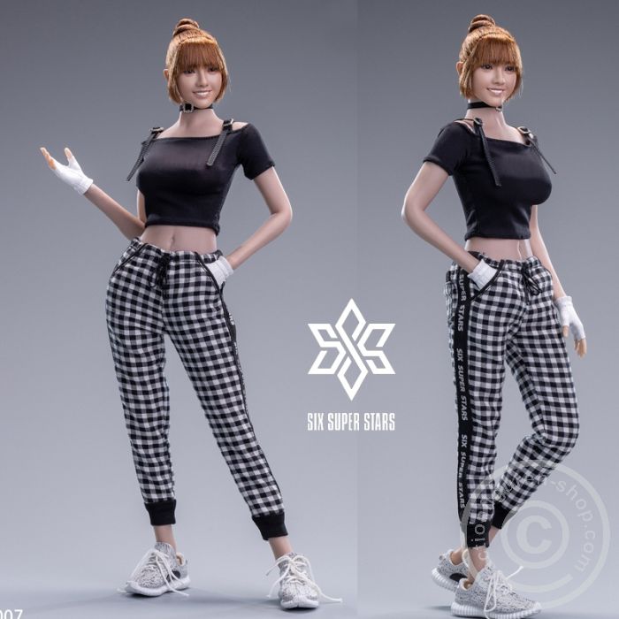 Sexy Checkerd Trousers Set