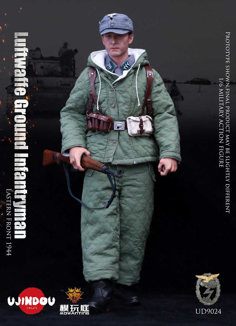 Luftwaffe Felddivison - Infantryman - WWII - Eastern Front 1944 Luftwaffe Felddivison - Infantryman - WWII - Eastern Front 1944