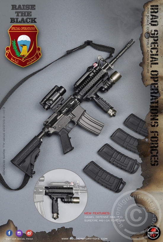 Iraq Special Operations Forces "ISOF" - SAW Gunner