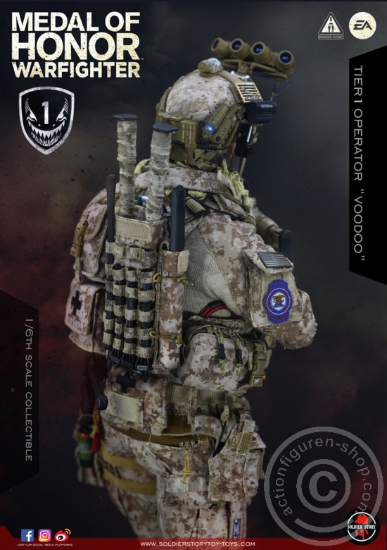 SST106-21 Medal Of Honor Navy SEAL Tier One - Operator "Voodoo"