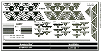 Wehrmacht Ärmel-Abzeichen Set