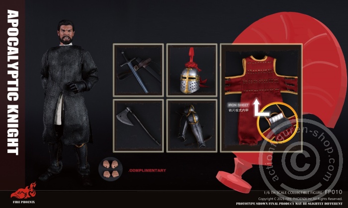 Apocalyptic Knight - Diecast Alloy Apocalyptic Knight - Diecast Alloy