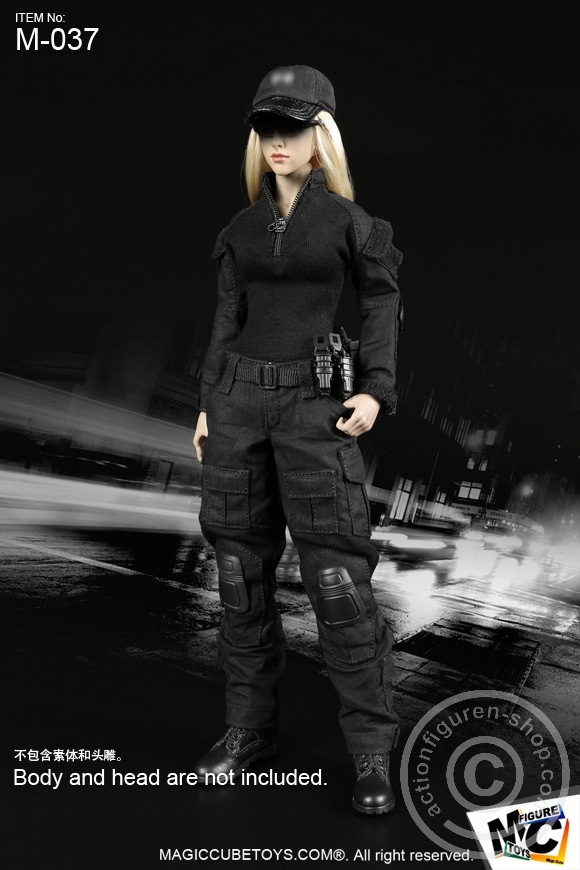 Female Black Shooter Set